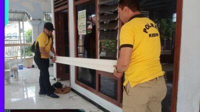 Polres Kediri Peduli, Mushola Yang Tersambar Petir di Sitimerto Direnovasi