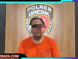 Polres Gresik Berhasil Amankan Admin Grup FB Cinta Sedarah di Denpasar Bali
