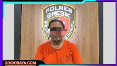 Polres Gresik Berhasil Amankan Admin Grup FB Cinta Sedarah di Denpasar Bali