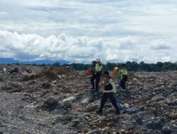 Satgas Yonif 611/Awang Long Melaksanakan Penertiban Gabungan Penambang Ilegal di Mimika