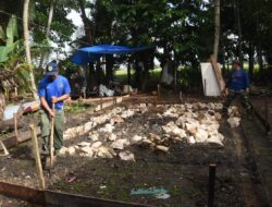 Wujud Bakti TNI, Satgas TMMD HST Gesit Rehab Rumah Tak Layak Huni