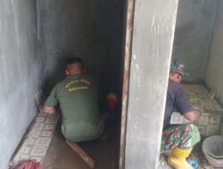 TMMD HST Hadirkan MCK Modern di Langgar Darussalam, Tingkatkan Kenyamanan Beribadah