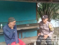 Polsek Sebangau Kuala, Laksanakan Sosialisasi Saber Pungli