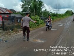 Polsek Sebangau Kuala, laksanakan kegiatan KRYD di wilayah kecamatan Sebangau Kuala