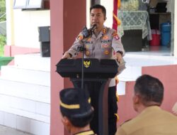 Kunker Kapolres Pulang Pisau, ke Polsek Jabiren Raya, dan Kahayan Hilir Jadi Fokus Penguatan Koordinasi Forkopimcam