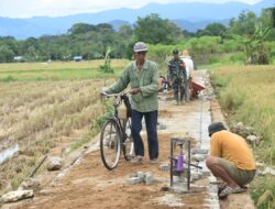 Warga Rasakan Manfaat Program TMMD ke-124 Kodim 1002/HST, Jalan Baru Permudah Aktivitas