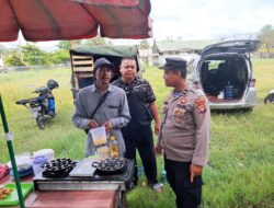 Satbinmas Polres Pulang Pisau, sambangi dan dialogis dengan pedagang