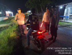 Ciptakan Kamtibmas, yang Kondusif Polsek Maliku Melaksanakan Kryd di Wilayah Hukumnya