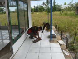 TNI Manunggal Membangun Desa (TMMD) ke-124, Kodim 1002/HST Kejar Penyelesaian Sasaran di Minggu Terakhir