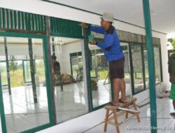Hampir Rampung, Satgas TMMD Kejar Penyelesaian Rehab Langgar Darussalam