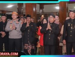Sinergitas TNI Polri dan Forkopimda Blitar Gelar Brokohan di Harlah Pancasila