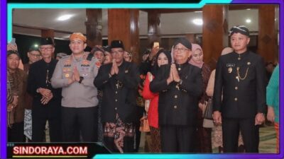 Sinergitas TNI Polri dan Forkopimda Blitar Gelar Brokohan di Harlah Pancasila