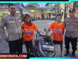 Polsek Kenjeran Amankan Residivis dan Komplotannya Saat Curi Motor Warga di Tambak Wedi