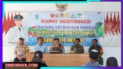 Polres Jember Gelorakan Swasembada Pangan Ajak Warga Tingkatkan Produksi Pertanian