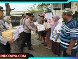 Senyum Renyah, Warga Terima Bantuan Polres Madiun Kota di Hari Bhayangkara ke -79