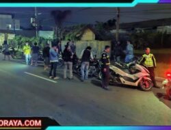 Gelar KRYD, Polres Tuban Amankan 35 Kendaraan Roda Dua Terlibat Balap Liar