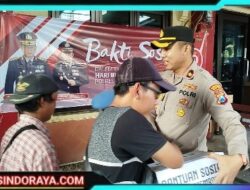 Sambut Hari Bhayangkara ke-79, Polsek Asemrowo Gelar Bhakti Sosial untuk Warga.