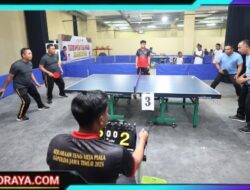 Peringati Hari Bhayangkara ke-79, Polda Jatim Gelar Tenis Meja Kapolda Cup 2025