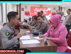 Setetes Darah Untuk Kemanusiaan, Polres Probolinggo Gelar Donor Darah di Hari Bhayangkara ke-79