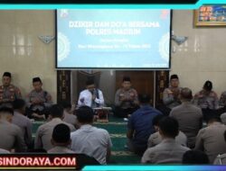 Polres Madiun Gelar Dzikir dan Doa Bersama Peringati Hari Bhayangkara Ke-79 Tahun 2025