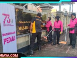 Polri Untuk Masyarakat : Polres Pamekasan Gelar Bakti Religi dan Bansos di Hari Bhayangkara Ke-79