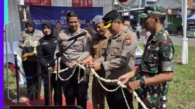 Polres Probolinggo Launching Bus SIM Keliling, Kado Hari Bhayangkara ke – 79 Untuk Masyarakat