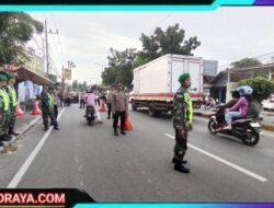 Sinergitas Polres Madiun Bersama TNI Siagakan Ratusan Personel, Jaga Kondusifitas Satu Suro