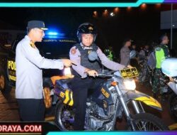 Polres Ngawi Gelar Patroli Skala Besar Untuk Amankan Malam 1 Suro