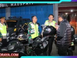 Patroli Bermotor, Sinergitas TNI–Polri Amankan Malam 1 Suro di Kabupaten Magetan