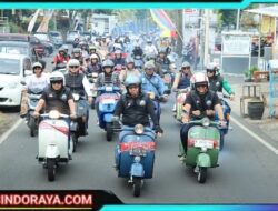 Hari Bhayangkara ke -79 Polres Batu Gelar Vespa Fest 2025 Dukung Industri Pariwisata
