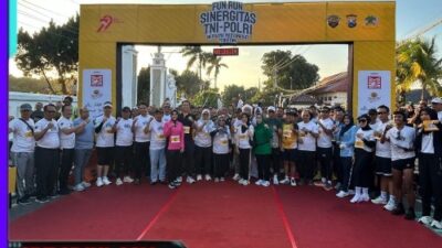 Semarak Fun Run Wujud Sinergitas TNI-Polri Bersama Masyarakat Peringati Hari Bhayangkara ke-79 di Magetan