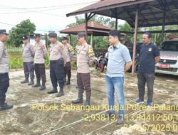 Melaksanakan kegiatan Apel, & Penyampaian arahan dari Pimpinan kepada Anggota terkait tugas di lapangan