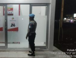 Patroli Malam, pada Jam Rawan Gangguan Kamtibmas di Wilkum Polsek Maliku
