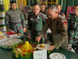 Peringati HUT Yonif 611/Awl, KAOPS AMOLE 1 Berikan Ucapan Selamat