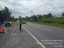 Kamseltibcarlantas: Sat Lantas Polres Pulang Pisau Gelar Dikmas Lantas Penling