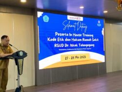 RSUD dr. Iskak, Tingkatkan Profesionalisme Lewat Pelatihan Etika dan Hukum Kesehatan