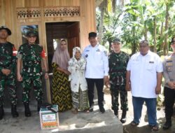 Danrem 101/Antasari Tinjau Langsung Hasil TMMD ke-124 Kodim 1002/HST di Pengambau Hilir Luar