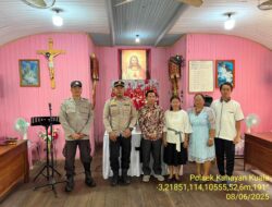 Gelar Minggu Kasih, Polsek Kahayan Kuala dengarkan Keluhan dan Harapan Masyarakat Desa Bahaur Tengah Kec.Kahayan Kuala