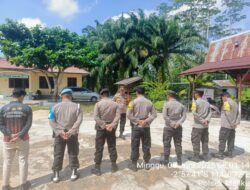Personel Polsek Maliku, Melaksanakan Apel Stand By On Call