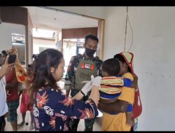 Tingkatkan Kesehatan Masyarakat, Satgas Yonif 611/Awang long Gelar Layanan Kesehatan di Kampung Jila