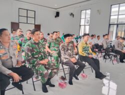 Babinsa dan Bhabinkamtibmas Kompak Hadiri Sosialisasi Pencatatan Sipil di Kelua