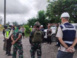 SATGAS PAM OBVITNAS PT FREEPORT INDONESIA YONIF 611/AWANG LONG, LAKSANAKAN PATROLI GABUNGAN DI SEKTOR TANGGUL BARAT