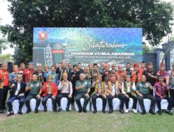 Pererat Persaudaraan, Perkuat Komitmen Kebangsaan, Pangdam VI/Mulawarman Bersilaturahmi Bersama Tokoh Adat Dayak