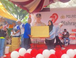 Rangkain Kegiatan Hari Bhayangkara Personel Kodim 1009/Tla Ikuti Kegiatan Olahraga Bersama