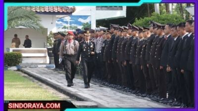 Polres Sampang Gelar Upacara HUT Bhayangkara Ke-79 di Pendopo Trunojoyo