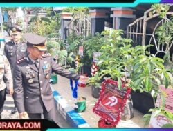 Dukung Ketahanan Pangan, Ratusan Bibit Tanaman Produktif Jadi Ucapan Selamat Hari Bhayangkara ke -79 di Ponorogo