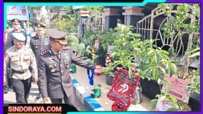 Dukung Ketahanan Pangan, Ratusan Bibit Tanaman Produktif Jadi Ucapan Selamat Hari Bhayangkara ke -79 di Ponorogo