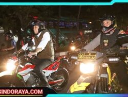 Polres Pelabuhan Tanjung Perak Gelar Patroli Gabungan, Awasi Pemberlakuan Jam Malam Anak Dibawah Umur