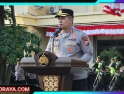 Apel Pergeseran Pasukan, Polres Nganjuk Siap Amankan Ribuan Peserta Pengesahan Warga Baru PSHT