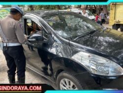 Razia Gabungan Ranmor di Camplong, Polres Sampang Tindak 95 Pelanggar